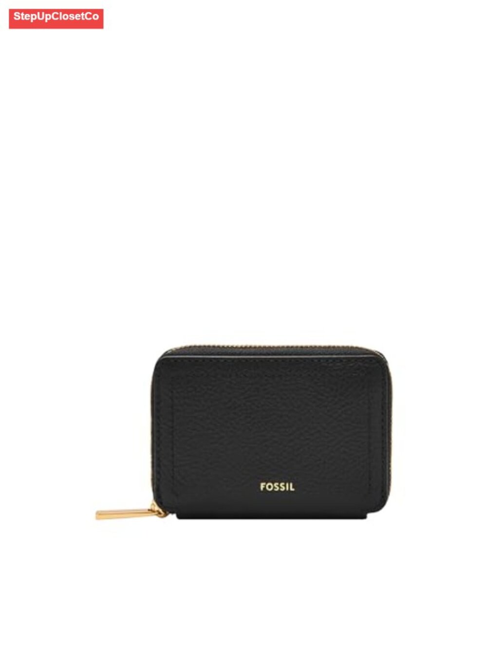 Fossil Logan RFID Leather Zip Around Card Case Wallet